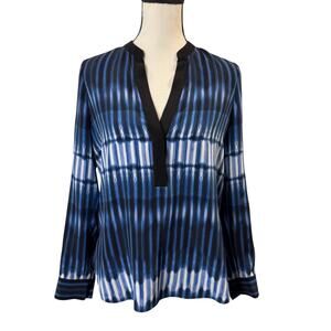 Vince Women’s Striped Silk Blouse Size 4
